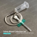 Safety Blood Collection Set with Pre-Attached Holder